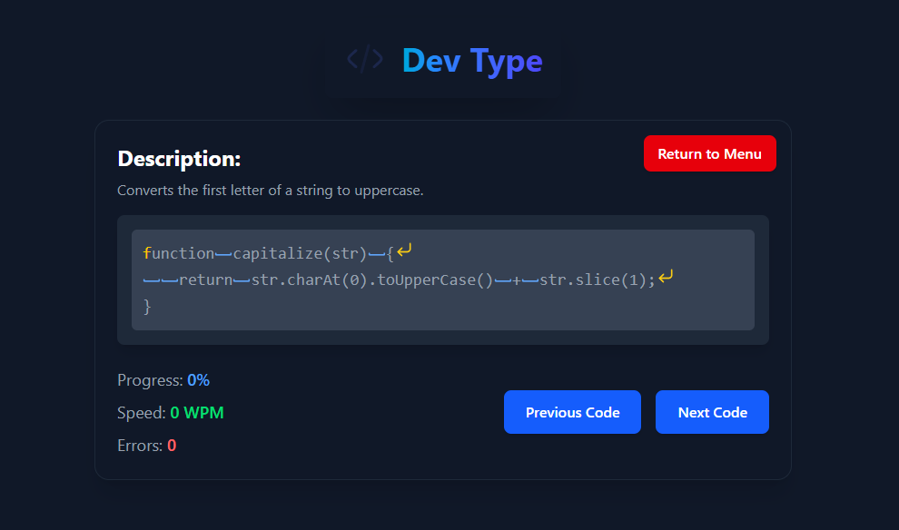 DevType